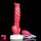 9.45in Silicone Soft Big Dog Knot Dildo With Water Spray For Orgasm