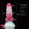 6.9in-9.1in Monster Fantasy Silicone Odd Soft Dildo For Women Sex