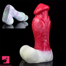 9.05in Large Testis Design Thick Silicone Soft G-Spot Female Dildo