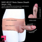 6.4in Stretchable Hollow Penis Sleeve Realistic Silicone Cock Soft Dildo