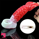 8.27in Octopus Tentacle Soft Silicone Anatomy Sleeve Hollow Dildo