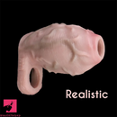 3.81in 3.93in 4.76in Small Flexible Realistic Silicone Cock Sleeve Dildo