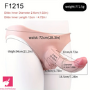 7.28in Silicone Elastic Harness Strap-On Dildo Panties Cock Dildo