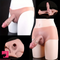 6.4in Stretchable Hollow Penis Sleeve Realistic Silicone Cock Soft Dildo