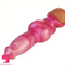 8.07in Fantasy Cock Sheath Dog Hollow Sleeve Knot Hollow Dildo