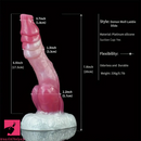 6.9in-9.1in Monster Fantasy Silicone Odd Soft Dildo For Women Sex