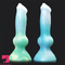 7.28in Monster Exotic Realistic Dog Silicone Soft Animal Cock Dildo