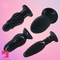 4.82in 4.92in 5.9in 6.02in Small Portable Black PVC Butt Plug Dildo