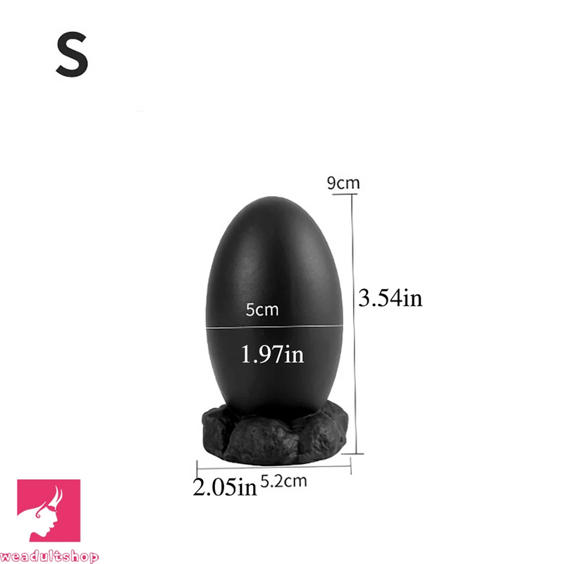 3.54in 5.12in 6.5in 7.52in Soft Silicone Small Clit Dragon Egg Dildo