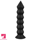 9.84in 11.81in 13.78in Thread Spire Large Soft Cock Anal Butt Plug Dildo