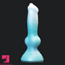 7.28in Monster Exotic Realistic Dog Silicone Soft Animal Cock Dildo