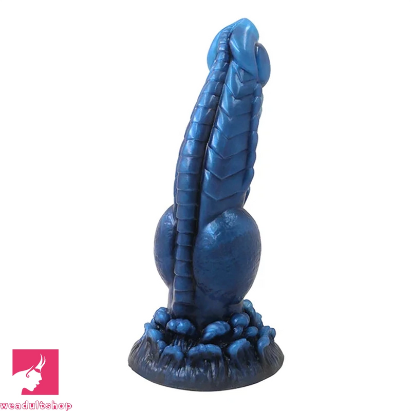 8.66in Monster Big Knot Wolf Dildo Silicone Soft Vagina Sex Love Toy