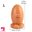 3.54in 5.12in 6.5in 7.52in Soft Silicone Small Clit Dragon Egg Dildo