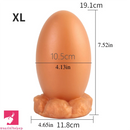 3.54in 5.12in 6.5in 7.52in Soft Silicone Small Clit Dragon Egg Dildo