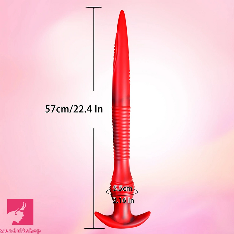 11.4in 15.3in 22.4in Long Monster Huge Silicone Butt Plug Cock Dildo