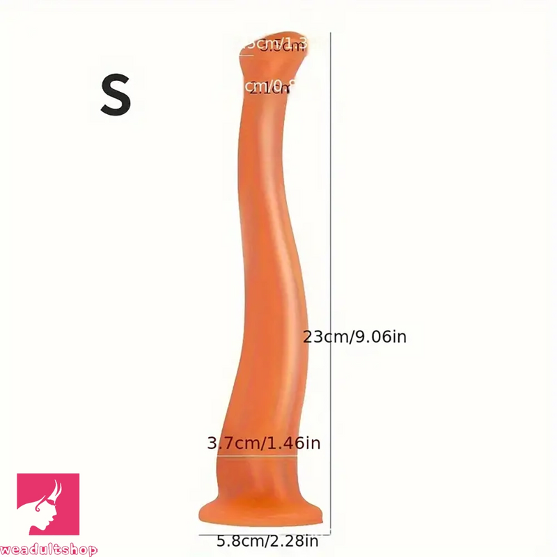 9.06in 12.6in 16.14in Long Huge Anal Plug Silicone Soft Alien Dildo