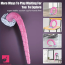 16.9in Unique Horn Elephant Fantasy Big Long Dildo For Suction Cup Play