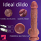 9in Soft Vibrating Thrusting Heating Big Lifelike Auto Electric Dildo