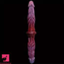 13.78in Big Long Double Sided Silicone Dragon Monster Young Dildo