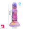 7.87in Colorful Silicone Soft Realistic Dildo Fantasy Prostate Sex Toy