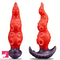 8.07in Wearable Fantasy Tentacle Butt Plug Silicone Monster Dildo