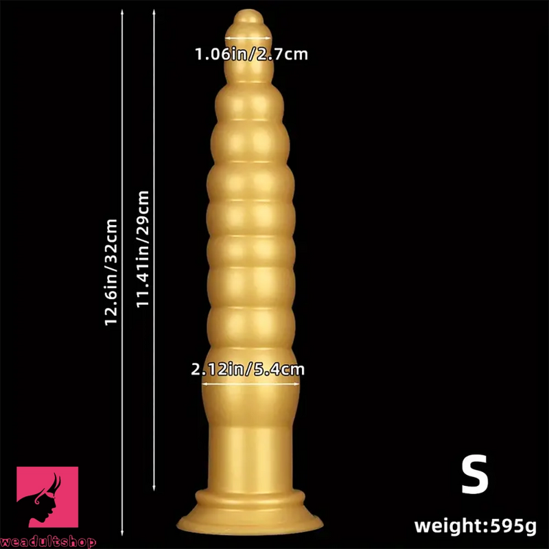 12.6in 17.32in Long Huge Silicone Anal Plug Dildo For Prostate Sex Love