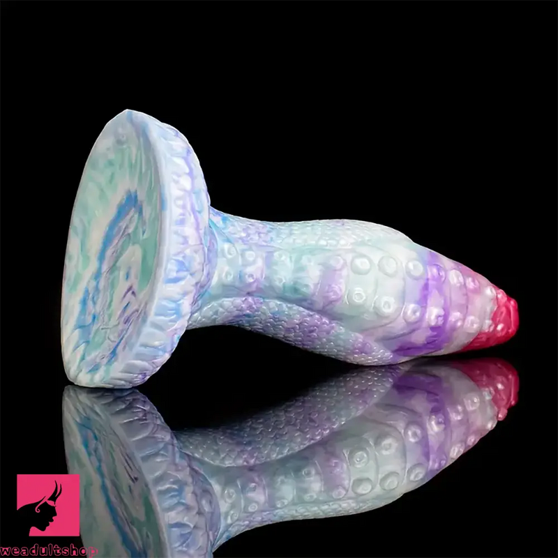 9in Thick Dragon Octopus Tentacle Big Silicone Dildo For G-spot Massage