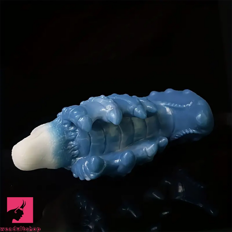 4.53in Small Seahorse Soft Silicone Fantasy Monster Female Dildo