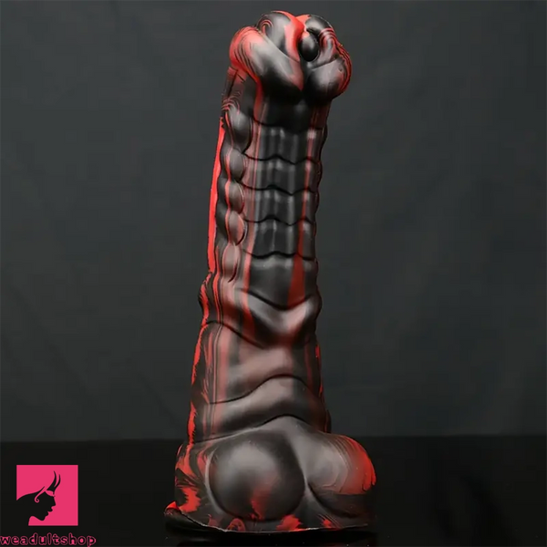 9.84in Silicone Horse Cock Soft Dildo Female Sex Toy For Adults