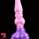 11.02in Horse Cock Big Knot Silicone Soft Dildo Massager Flirting Play