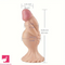 8.26in Fantasy Big Penis Suction Cup Dildo For Men Women Sex Clit