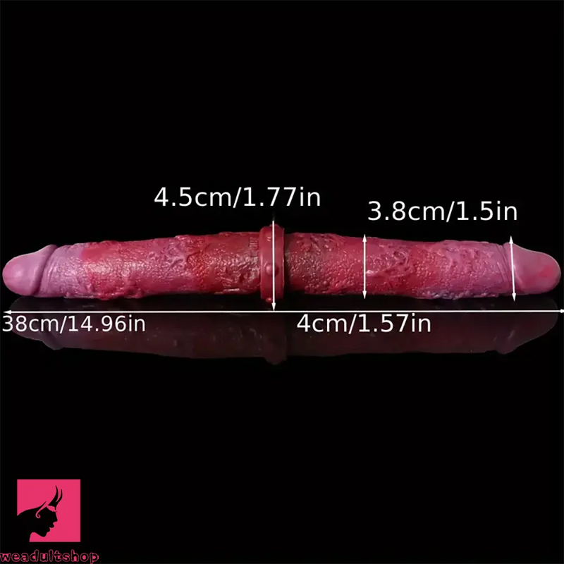 14.96in Big Long Double Sided Silicone Dildo Sex Toy For Women Sex