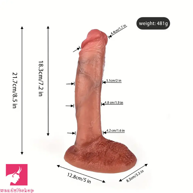 Realistic Silicone Soft Lifelike Dildo Skin Feeling Sex Toys For Love