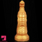 7.75in Monster Golden Dragon Fantasy Dildo For Women Sex Toy