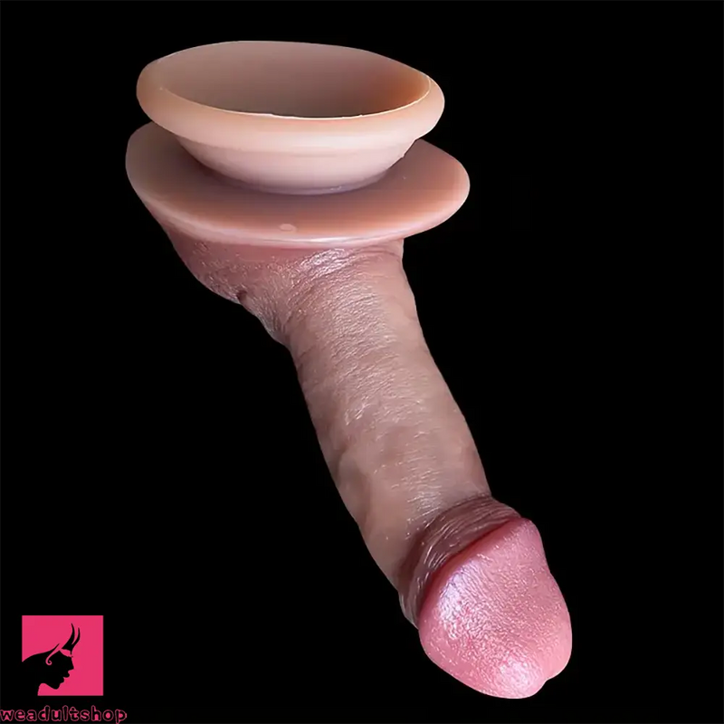 7.48in Realistic Silicone Soft Dildo For Male Female Self-Pleasure Love