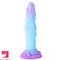 9.25in Fish Women Glowing Soft Silicone Dildo With Suction Cup