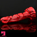 8.66in Unique Design Big Silicone Soft Snake Animal Dildo For Adults