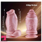 6.5in 8.3in Real Silicone Soft Thick Fat Men Massage Big Dildo With Veins