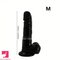 6.69in 8.07in Big Black Dildo For G-Spot Intense Stimulation Real Love