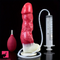 8.94in Fantasy Silicone Soft Ejaculating Big Dildo For Anal Adult