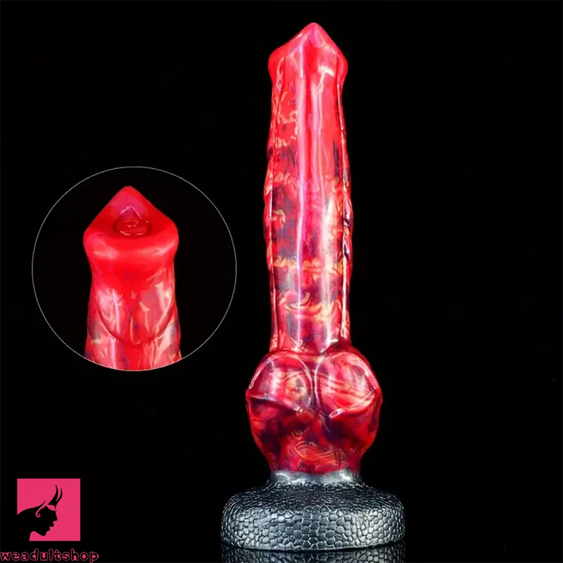 9.3in 9.4in Monster Knot Big Animal Massage Soft Dildo For Men