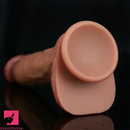 8.46in Realistic Soft Big Silicone Dildo Men Real Cock Masturbator