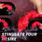 9.44in Deep Sea Tentacle Knot Silicone Large Soft Big Adult Dildo