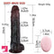 9.45in Thrusting Remote Control Vibrating Automatic Large Soft Dildo