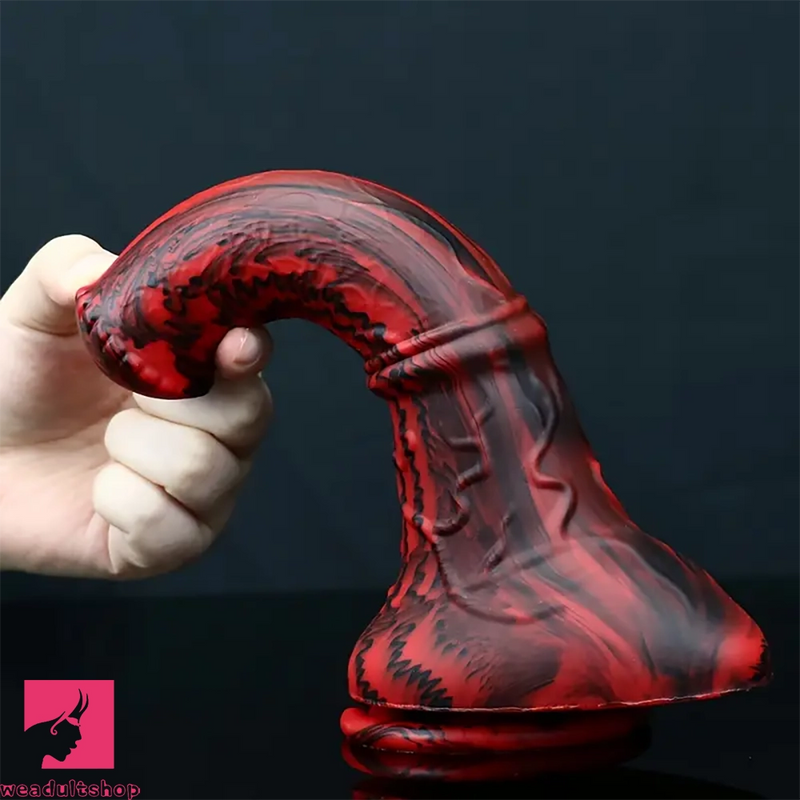 8.54in Horse Dildo Liquid Silicone Animal Big Soft Anal Cock Dildo