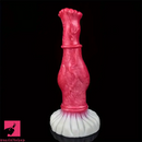 9.96in Soft Silicone Big Knot Petal Horse Dildo For Women Real Sex