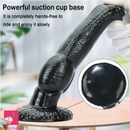 8.85in Realistic Animal Dog Knotted PVC Big Dildo For Women Sex