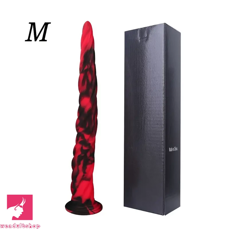 13.98in 17.91in 21.85in Huge Long Silicone Female Dildo Adult Toy