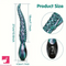 10.6in Octopus Tentacle Clitoral Vibrating Monster LED Display Dildo