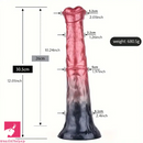 8.43in 10.55in 11.18in 11.22in 12.01in Silicone Soft Horse Big Wide Dildo